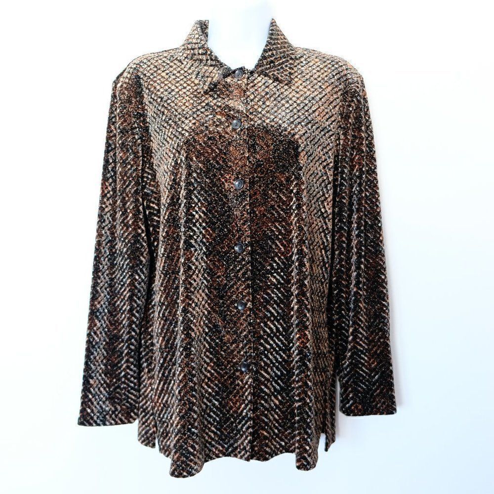 Libra Velvety Women's Long Sleeve Shirt M
